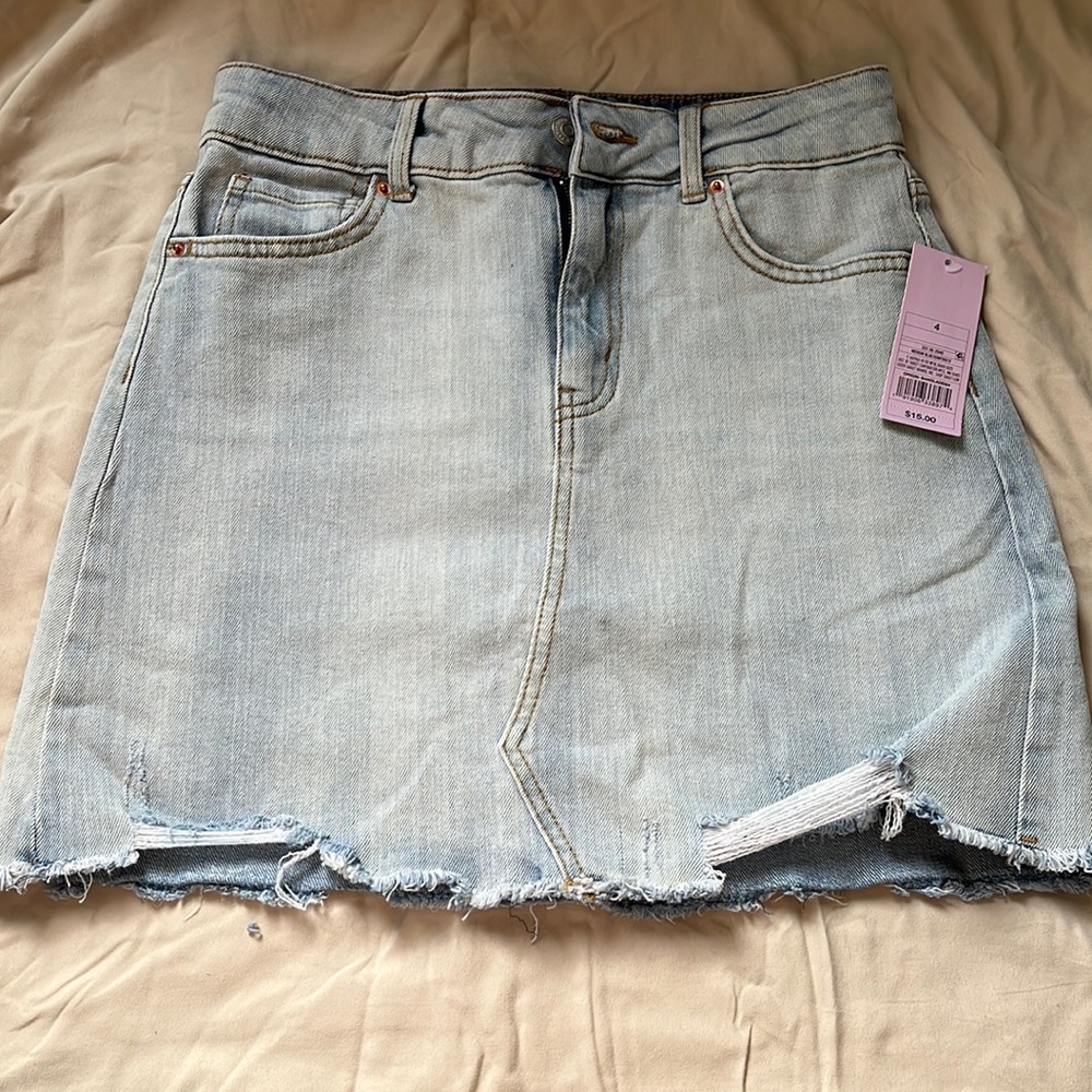 NWT wild fable Jean skirt